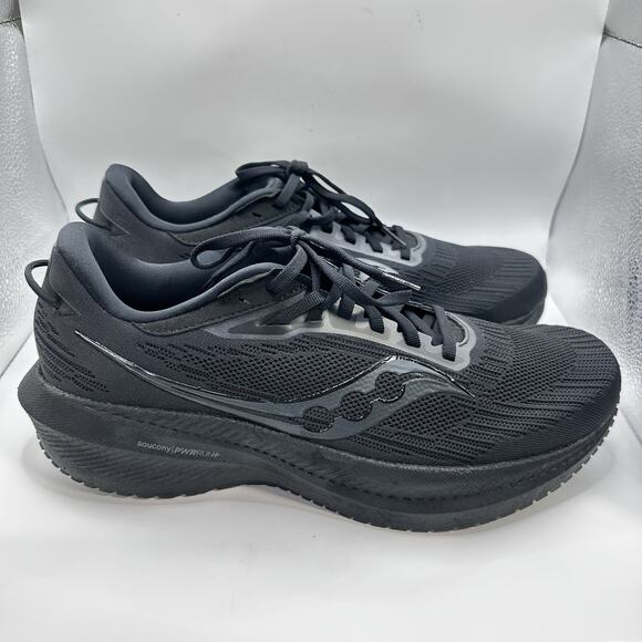 Saucony Triumph 21 ‘Triple Black’ Men’s Running Shoes Size 11 (S20881-12) NWOB main image 3